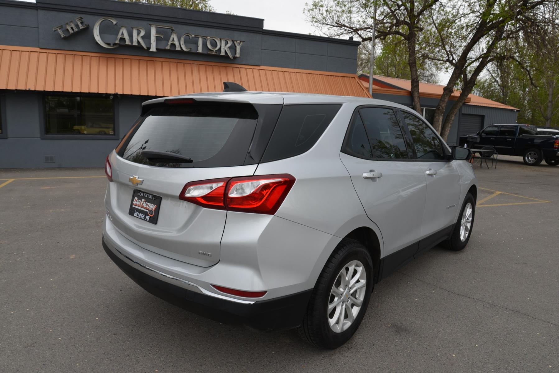 2018 Silver /Gray Chevrolet Equinox LS AWD (2GNAXREV3J6) with an 1.5L Turbo 4 cylinder engine, 6 speed automatic transmission, located at 4562 State Avenue, Billings, MT, 59101, (406) 896-9833, 45.769516, -108.526772 - 2018 Chevrolet Equinox AWD - One owner - Low miles! 1.5 Turbo 4cylinder engine - 6 speed automatic transmission - All wheel drive - LS package - 63,527 miles - One owner! LS package - air conditioning - tilt and telescoping steering wheel - cruise control - touchscreen blue tooth audio - steer - Photo #4